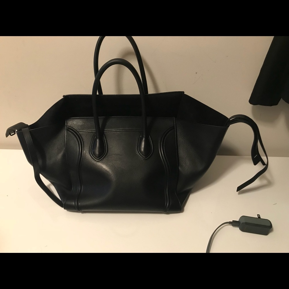 100%Authentic CelinePhantom TopHandle Handbag AsIS - Picture 2 of 8